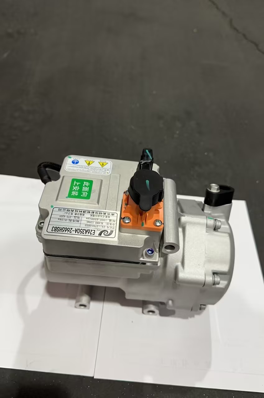 Durable High-Voltage Electric Scroll Compressor for Chery